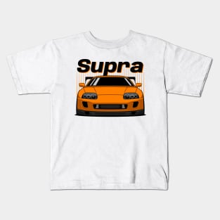 JDM Orange Supra Kids T-Shirt